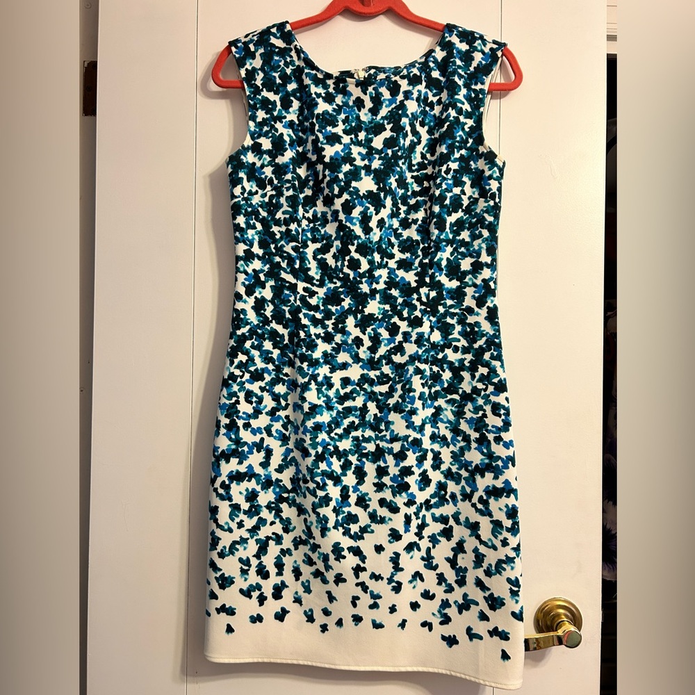 Ann Taylor Floral Work Dress